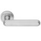 CHIC handle set with roses 004 BAC, matt chrome