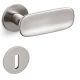CONCA handle/rose set BB, rose 5 mm,superstainless steel satined