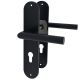 CONTE handle/renovation backplate set PZ72, black