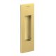 SIRO sliding soor handle, PVD satin gold (TS)