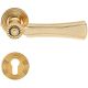 DAISY handle set with roses 112 PZ, polished gold
