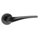 DALIA handle/rose set BAC, round roses, 7mm, black