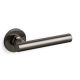 DOLCE VITA handle/rose set. BAC, rose 5 mm. superanthracite satined