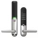 DOORMAN L3S handle/lock set with 1 fob, matt satin