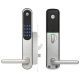 YALE DOORMAN handle set, silver tone