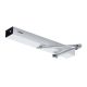 EMD-F swing door drive set with link arm for fire protection doors, silver