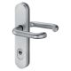 EUROPA ZA security backplates ES-2 (RC3) with double lever handles 103, PZ/72/8mm, st. steel