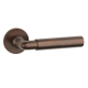 AS FICARIA BAC handle set with round roses, burnt umber