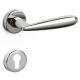 FUTURA Handle/rose set. PZ, polished chrome