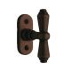 Window handle GINEVRA, brass oxide