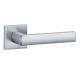 HOSTA handle/rose set BAC, square rose, 7mm, chrome-plated satin