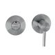 IN.04.110 Bathroom snib indicator with or without color indication, stainless steel satin