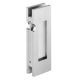 Sliding door handle for glass, stainless steel