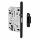 IN.20.875 Magnetlukk PZ85/50 vasturauaga, Itaalia standard, must RAL9005