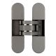 INVISACTA 3D concealed hinge 30 × 120, titanium tone | UKSELINGIDPLUSS.ee