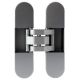 INVISACTA IN300 concealed hinge 30x120 mm, satinized nickel