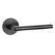 KALMIA handle/rose set BAC, round roses, 7mm, black