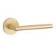 AT KALMIA BAC handle set with round roses, matt gold
