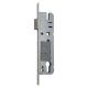 49N-PZ mortise lock 45-92-8mm, face plate 16x280mm, brightly galvanized49N-PZ mortise lock 45/16-280-92, 10 mm, brightly galvanized