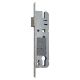 49N-PZ mortise lock 40-92-8mm, face plate 16x245mm, brightly galvanized49N-PZ mortise lock 40/16-92, 8 mm, brightly galvanized