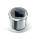 Floor bushing 8028-4V/31, brightly galvanized