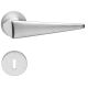 KOMFORT 1455 handle/rose 023 set, BB, chrome-plated satin