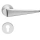 KOMFORT 1455 handle/rose 023 set, PZ, chrome-plated satin