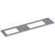 Mounting plate for door closer 4000/5000, silver