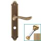LADY door handle set WC/78mm 261NT, bronze