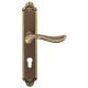 LADY door handle set PZ/92mm, bronze