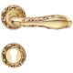 LIBERTY handle/rose 113 set. PZ/72mm, french gold