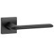 LILA handle/rose set BAC, square rose, 7mm, black