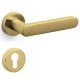 LINK handle set with roses PZ, satin gold PVD (TS)