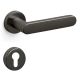 LINK handle set with roses PZ, satin anthracite PVD (US)
