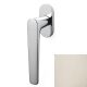Window handle LUGANO K258B, nickel-plated PVD satin (NS)
