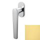 Window handle LUGANO K258B, gold tone PVD satin (TS)