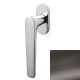 Window handle LUGANO K258B, anthracite PVD satin (US)
