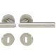 Mailand-R handle/rose set.BB , stainless steel