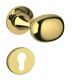MELANZANA M266B handle/rose set, PZ, gold tone PVD, polished (ZL)