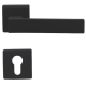 MIAMI handle set with roses PZ, matt black