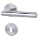 MOSKAU II handle/rose set.BB, stainless steel