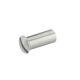 Slotted flat head barrel 0561 M6x20, nickel-plated