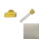 4000/300 WC latch, brass matt nickel