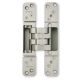 PIVOTA DX 80 3-D ZA concealed hinge, matt nickel F2