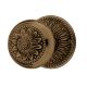 Door knob, 75/85 mm, bronzed brass