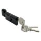 Profile cylinder 4ME P30 x 30 mm, with elliptical knob, ZNE, 3 keys, black