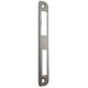 3-N rebated door strike plate, stainless steel, right