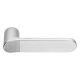 QUID ZINCRAL pair of handles without key roses, satin chrome