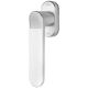 QUID ZINCRAL390 SK window handle with SMARTBLOCK function, satin chrome