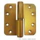 Butt hinge RDBB807 89x89 mm, brass-plated matt, RIGHT